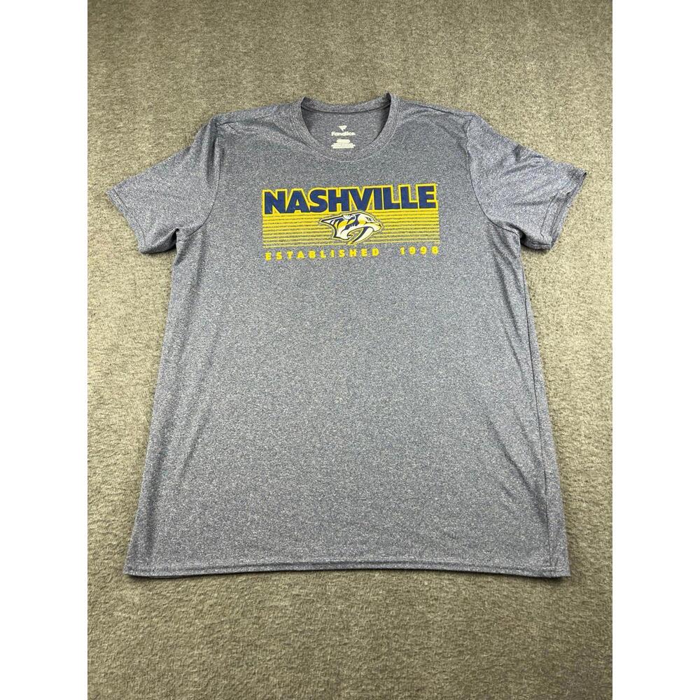 Fanatics Nashville Established 1998 Men's Short Sleeve T-Shirt XL‎